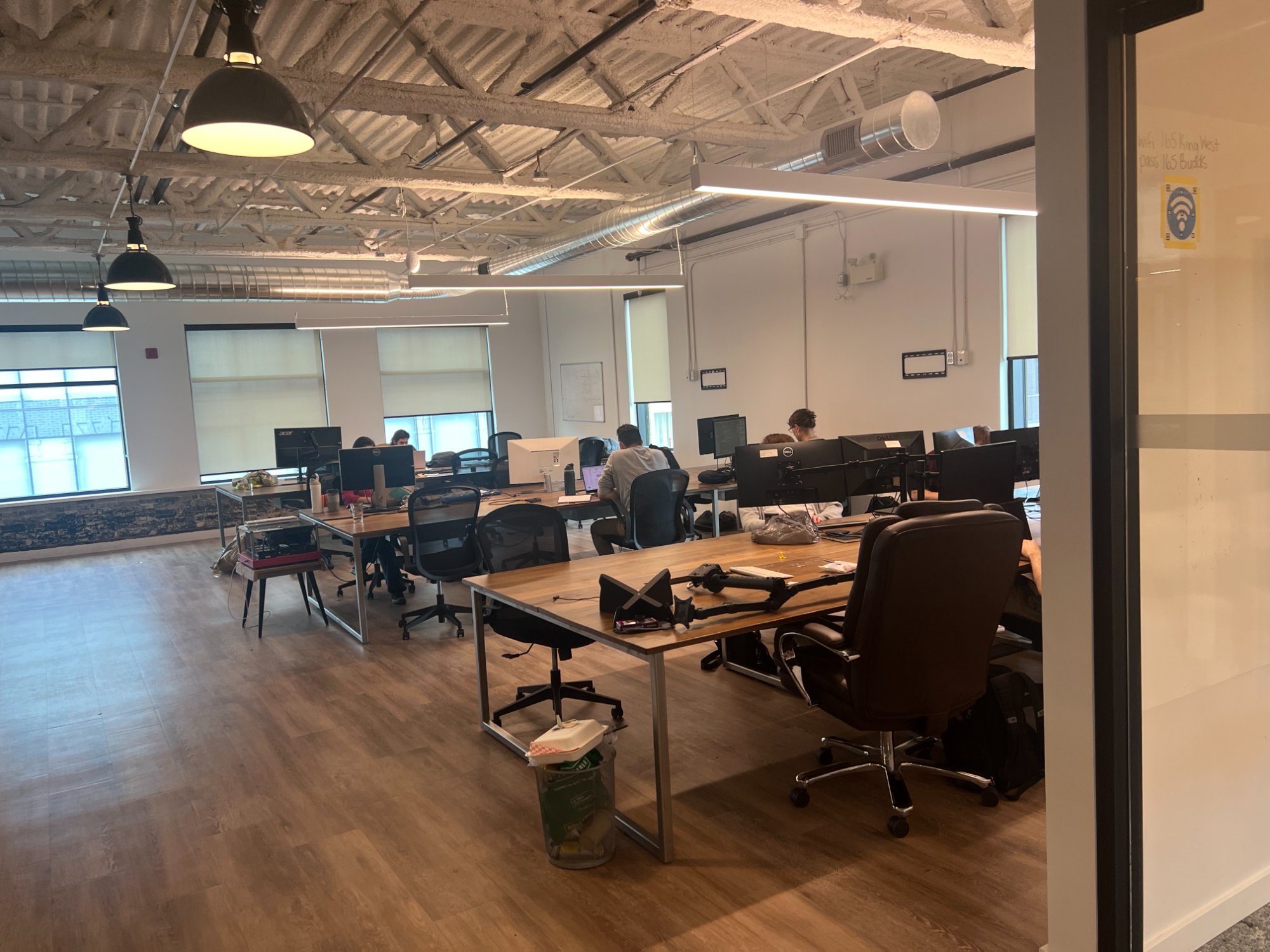 Builders working at Builders Club