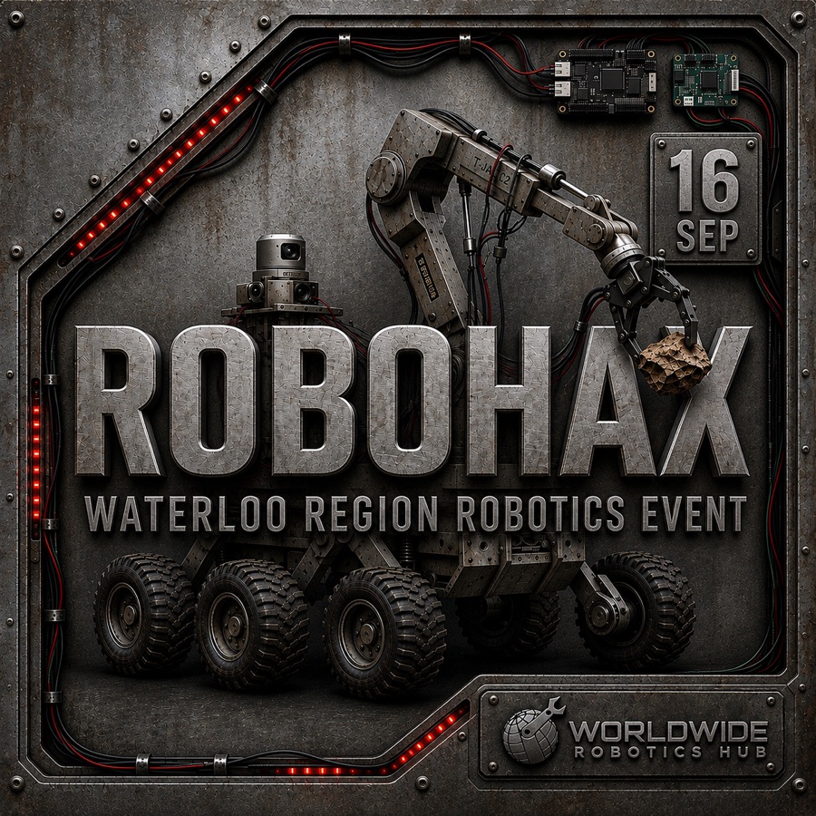ROBOHAX Waterloo Region Robotics Event artwork